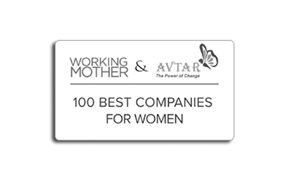 Working Mother & Avtar 100 Best Companies for Women in India award