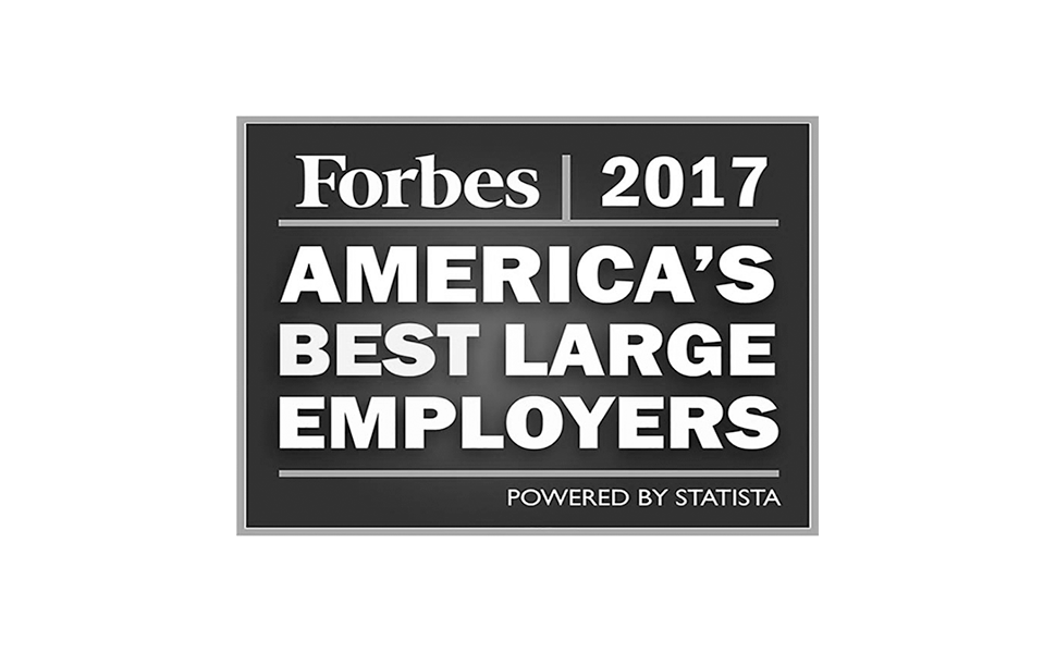 Forbes America's Best Large Employers 2017 award