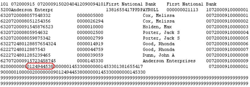 entry hash