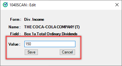 Select Save or Cancel.