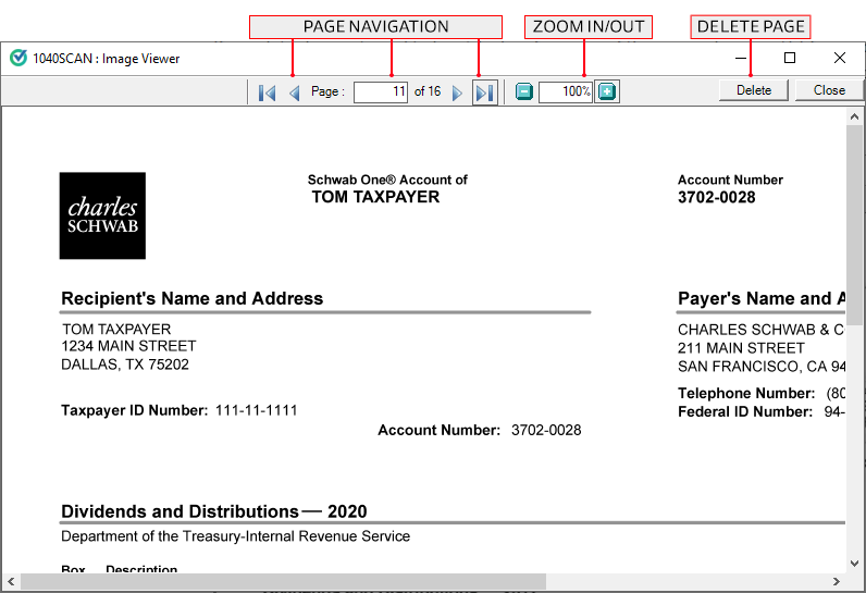 Image viewer page navigation